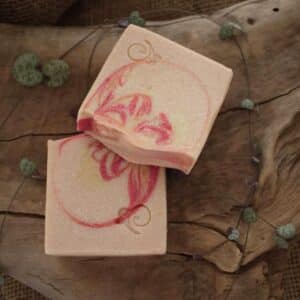 Sake Lees Soap creamy natural bar close-up