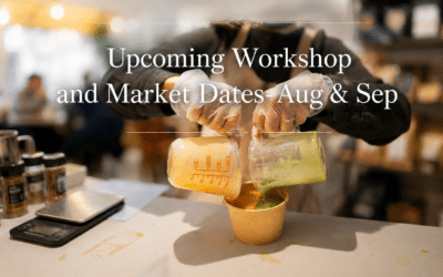 Upcoming Workshop and Market dates