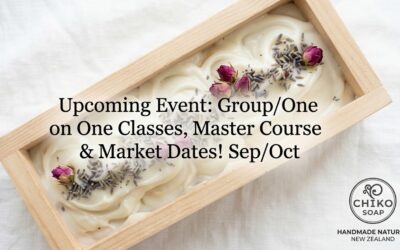 Upcoming Event: Group/One on One Classes, Master Course & Market Dates!
